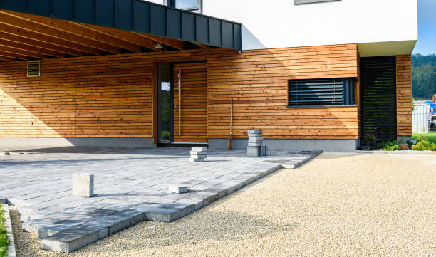 Residential Paver Driveway in Windsor, VA